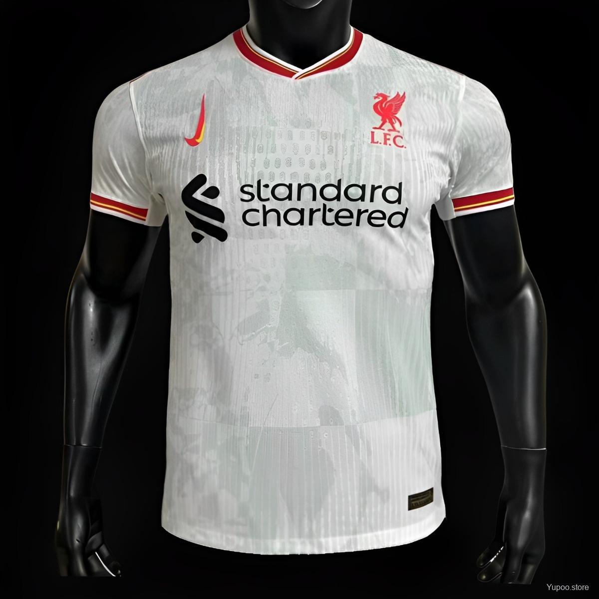 Camiseta de fútbol Liverpool 2024/25 TERCERA MANGA CORTA VERSION JUGADOR